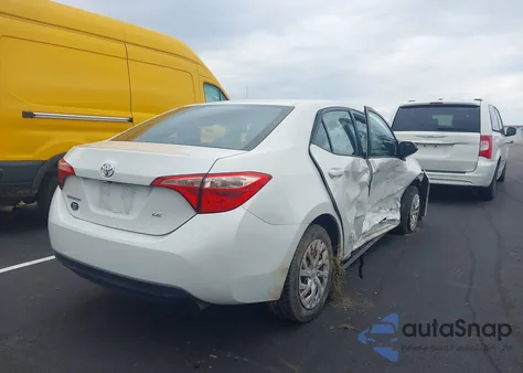 2017 Toyota Corolla Le from USA, damaged, VIN 5YFBURHE2HP621274